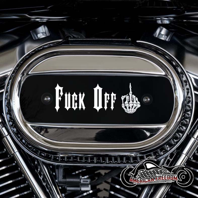 Harley Davidson M8 Ventilator Insert - F Off